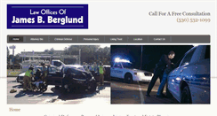 Desktop Screenshot of berglundlaw.com